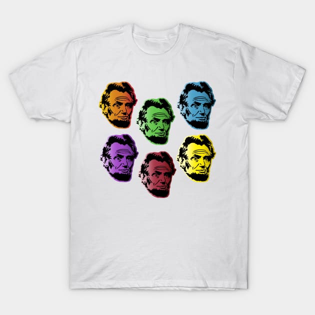 Abraham Lincoln T-Shirt by Slightly Unhinged